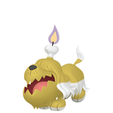 Pokémon HOME Shiny Gruff sprite 