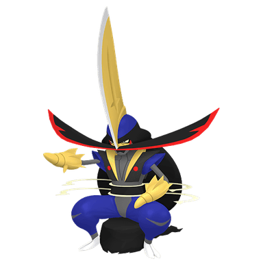Pokémon HOME Shiny Kingambit sprite 