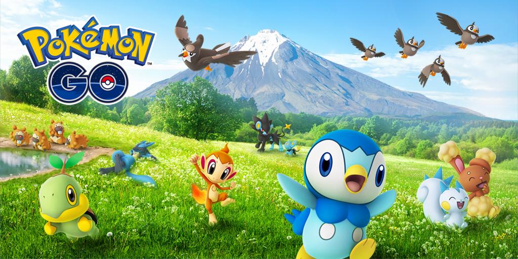 Pokédex do Pokémon GO da região Sinnoh