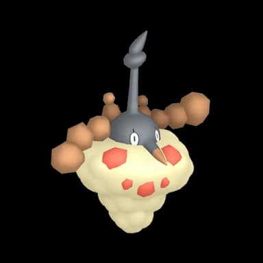 Pokémon HOME Cheniselle (Cape Sable) sprite