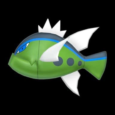 Pokémon HOME Basculin (Blue Striped) sprite