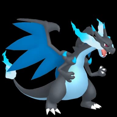 Pokémon HOME Mega Charizard X sprite