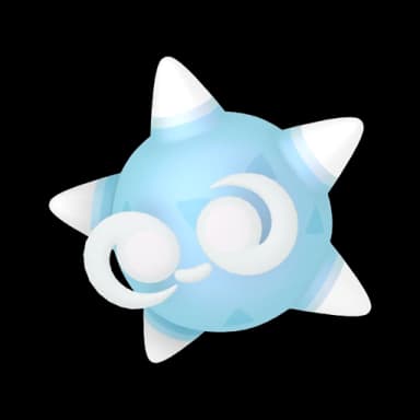 Pokémon HOME Minior (Blue Core) sprite