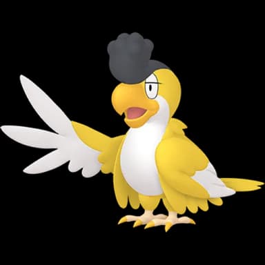 Pokémon HOME Squawkabilly (Yellow Plumage) sprite