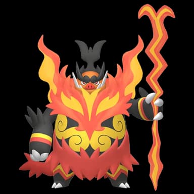 Pokémon HOME Mega Flambirex sprite