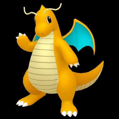 Pokémon HOME Shadow Dragonite sprite