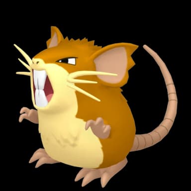 Pokémon HOME Raticate sprite