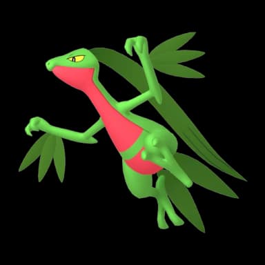 Pokémon HOME Grovyle sprite