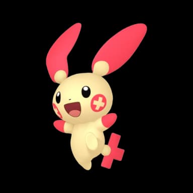 Pokémon HOME Plusle sprite