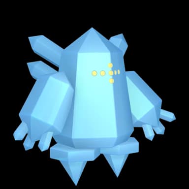Pokémon HOME Regice Sombroso sprite