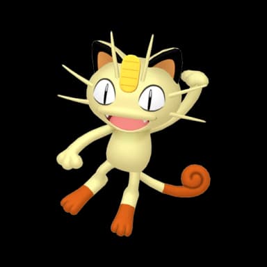 Pokémon HOME Meowth sprite
