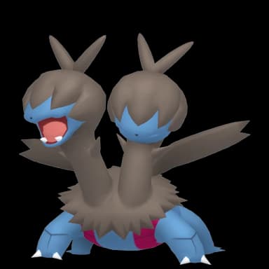 Pokémon HOME Zweilous sprite