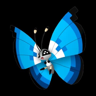 Pokémon HOME Vivillon (Motivo Marino) sprite