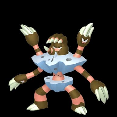 Pokémon HOME Barbaracle sprite