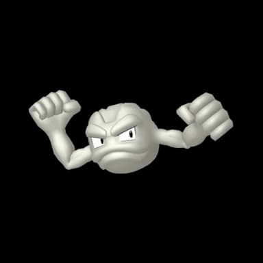 Pokémon HOME Shadow Geodude sprite