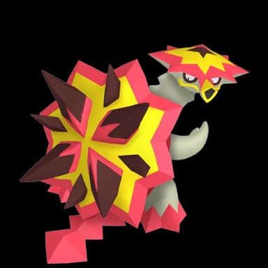 Pokémon HOME Turtonator sprite