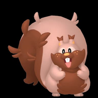 Pokémon HOME Greedent sprite