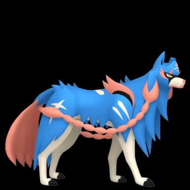 Pokémon HOME Zacian sprite