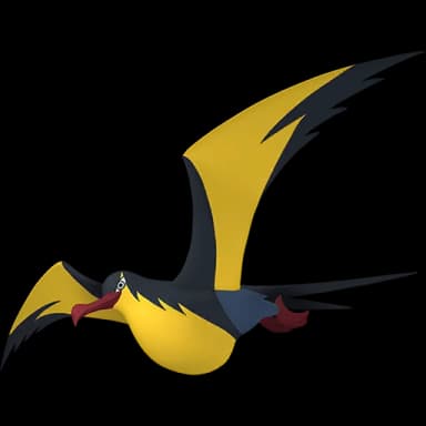 Pokémon HOME Kilowattrel sprite