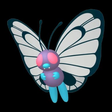 Pokémon HOME Butterfree Dinamax ♀ sprite