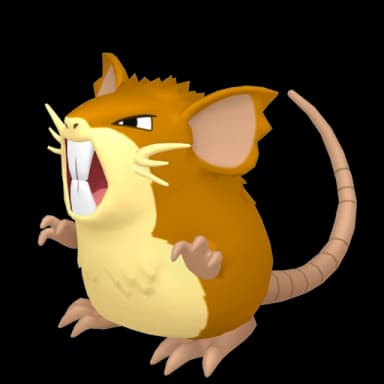 Pokémon HOME Raticate ♀ sprite