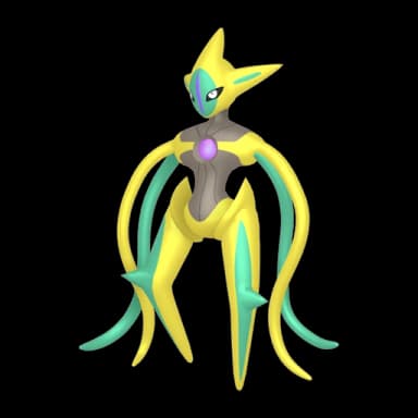 Pokémon HOME Shiny Deoxys (Forma Ataque) sprite