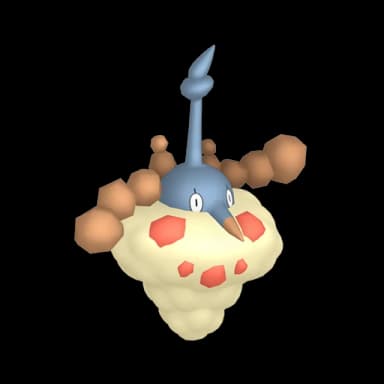 Pokémon HOME Shiny Cheniselle (Cape Sable) sprite