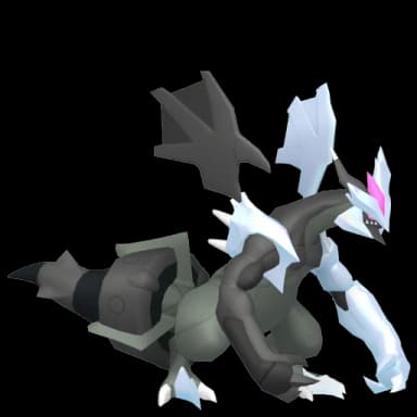 Pokémon HOME Shiny Black Kyurem sprite