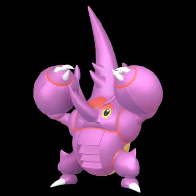 Pokémon HOME Shiny Mega Heracross sprite