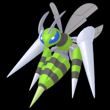 Pokémon HOME Shiny Mega Beedrill sprite