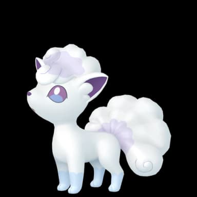Pokémon HOME Shiny Alola-Crypto-Vulpix sprite
