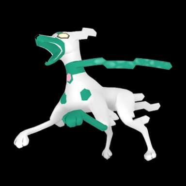 Pokémon HOME Shiny Zygarde Complete Form (10%) sprite