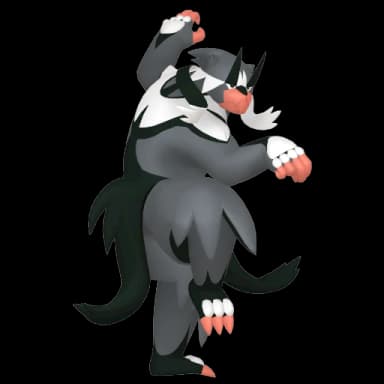 Pokémon HOME Shiny Urshifu (Rapid Strike Style) sprite