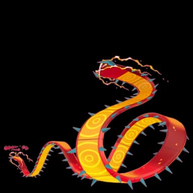 Pokémon HOME Shiny Gigadynamax-Infernopod sprite