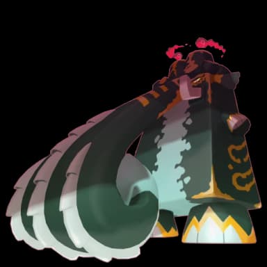 Pokémon HOME Shiny Copperajah Gigamax sprite