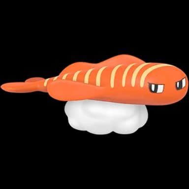 Pokémon HOME Shiny Tatsugiri (Stretchy Form) sprite