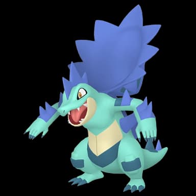 Pokémon HOME Shiny Mega Feraligatr sprite