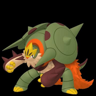 Pokémon HOME Shiny Mega Chesnaught sprite