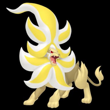 Pokémon HOME Shiny Mega Pyroar sprite