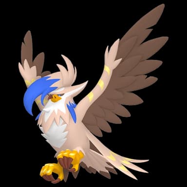 Pokémon HOME Shiny Mega-Staraptor sprite