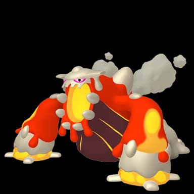 Pokémon HOME Shiny Mega Heatran sprite