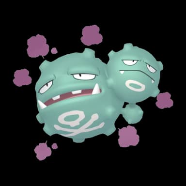 Pokémon HOME Shiny Smogmog sprite