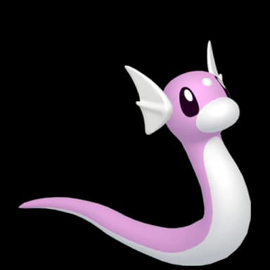 Pokémon HOME Shiny Dratini sprite