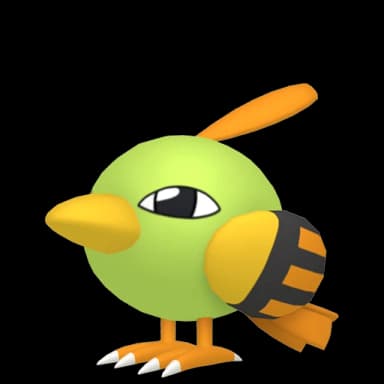 Pokémon HOME Shiny Natu sprite