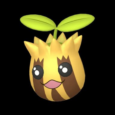 Pokémon HOME Shiny Sunkern sprite
