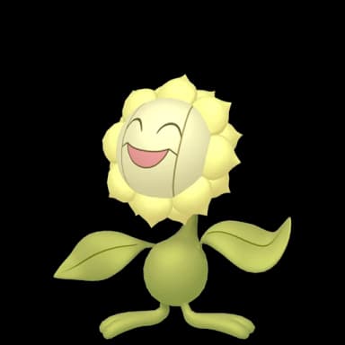 Pokémon HOME Shiny Sunflora sprite
