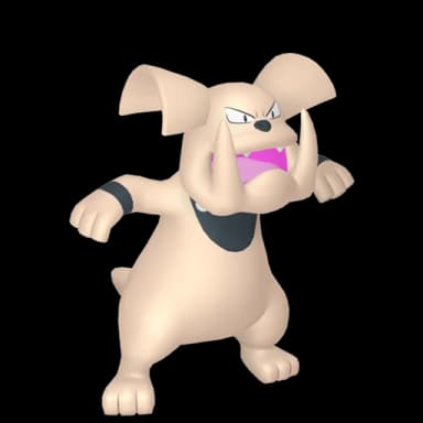 Pokémon HOME Shiny Granbull Sombroso sprite