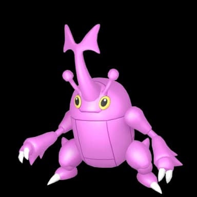Pokémon HOME Shiny Heracross sprite