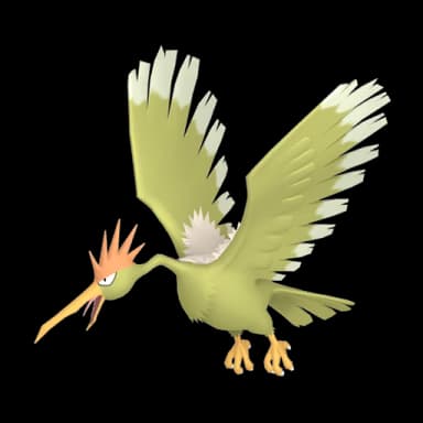 Pokémon HOME Shiny Fearow sprite