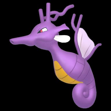 Pokémon HOME Shiny Kingdra sprite